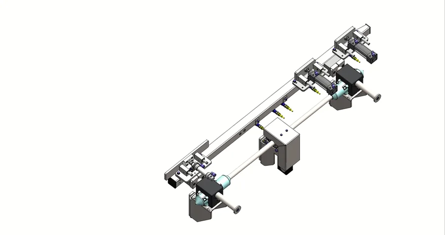 Servo-driven adjustment unit