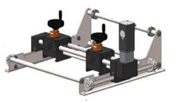 The same function unit upgraded with a servo motor
