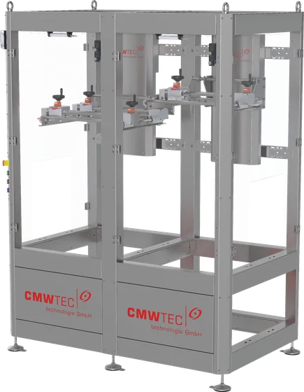 The same base frame with a double station