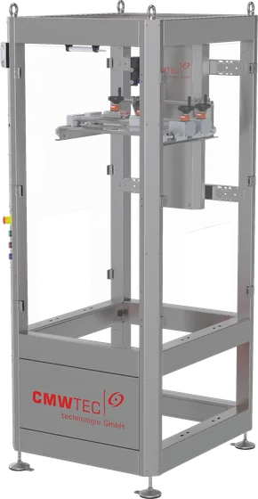 CMWTEC base frame with a single station